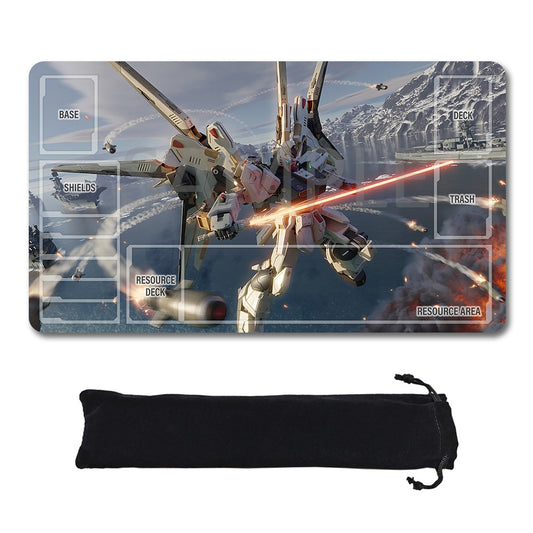 GCG Playmat Suitable for Gundam, includes Storage Bag, 24 x 14 inches (1287239)