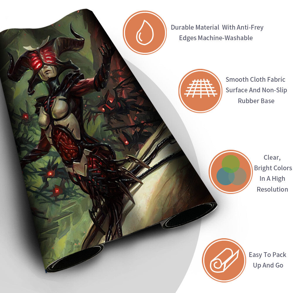 Sheoldred - Magic The Gathering MTG Playmat TCG CCG MTG Playmat Stitched Edge