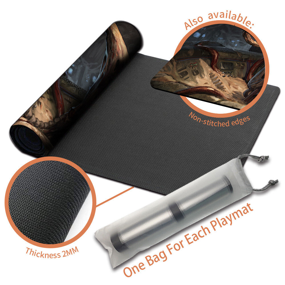 The Master,Transcendent - Magic The Gathering MTG Playmat TCG CCG MTG Playmat Stitched Edge