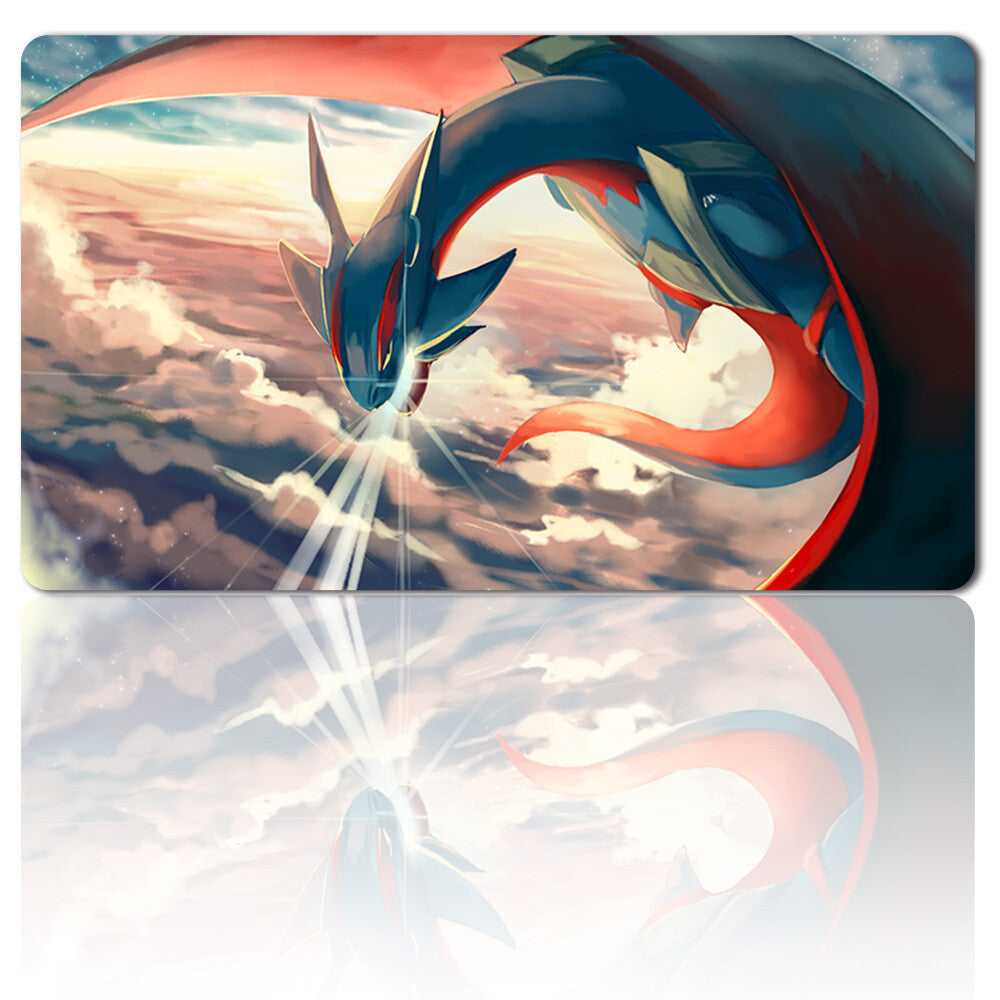 717084 - Board Game Pokemon Salamence Playmat Stitched Edge Games Mousepad Play Mat of TCG