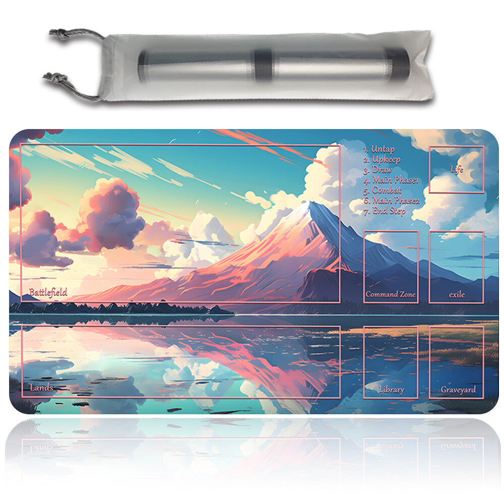 DKT (81) - Magic The Gathering MTG Playmat TCG CCG MTG Playmat Stitched Edge