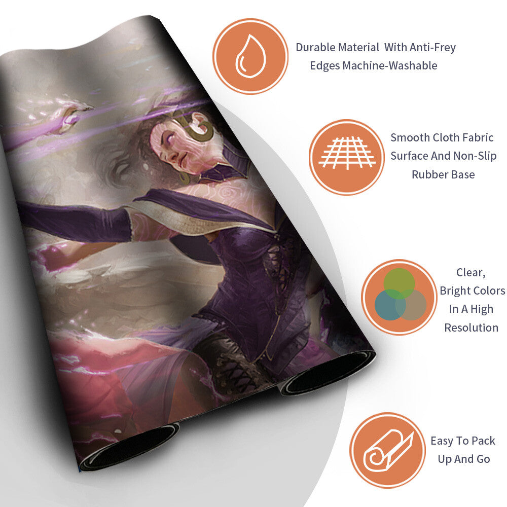 KILLING WAVE - Magic The Gathering MTG Playmat TCG CCG MTG Playmat Stitched Edge