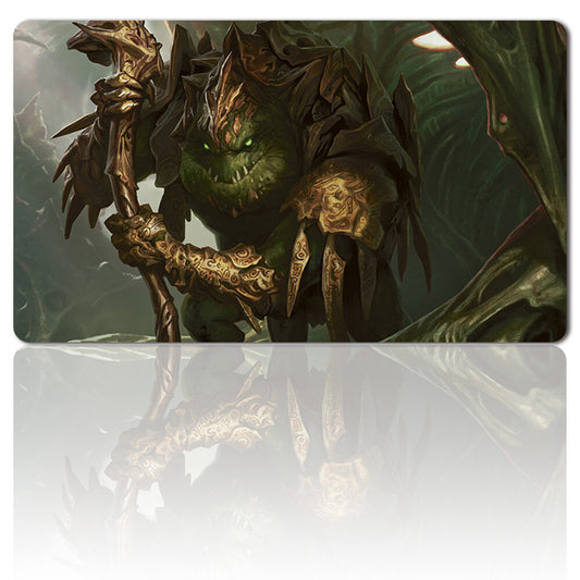 Thrun the Last Troll - Board Game MTG Playmat Table Mat Mousepad Play Mat of TCG Stitched Edge