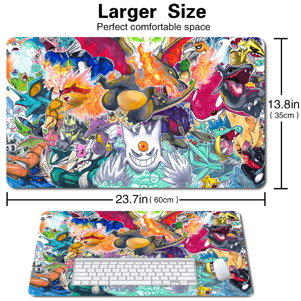 9mxrgk - Board Game Pokemon Playmat Stitched Edge Games Mousepad Play Mat of TCG