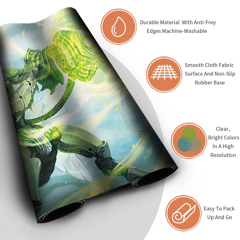 GENEMORPH IMAGO - Magic The Gathering MTG Playmat TCG CCG MTG Playmat Stitched Edge