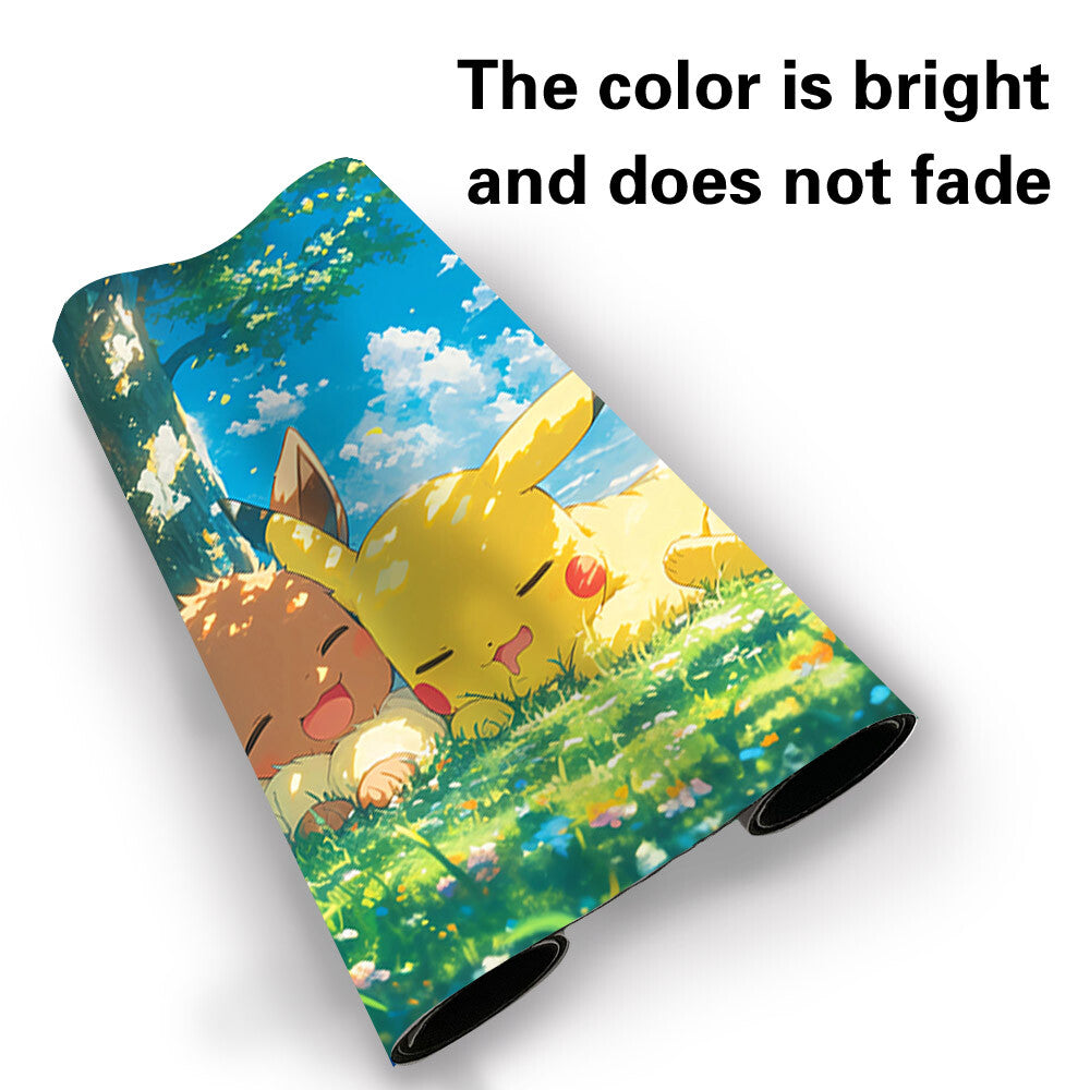 891411 - Board Game Pokemon Pikachu Playmat Stitched Edge Games Mousepad Play Mat of TCG