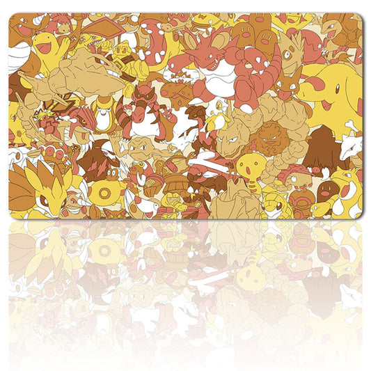 4vowwm - Board Game Pokemon Playmat Stitched Edge Games Mousepad Play Mat of TCG