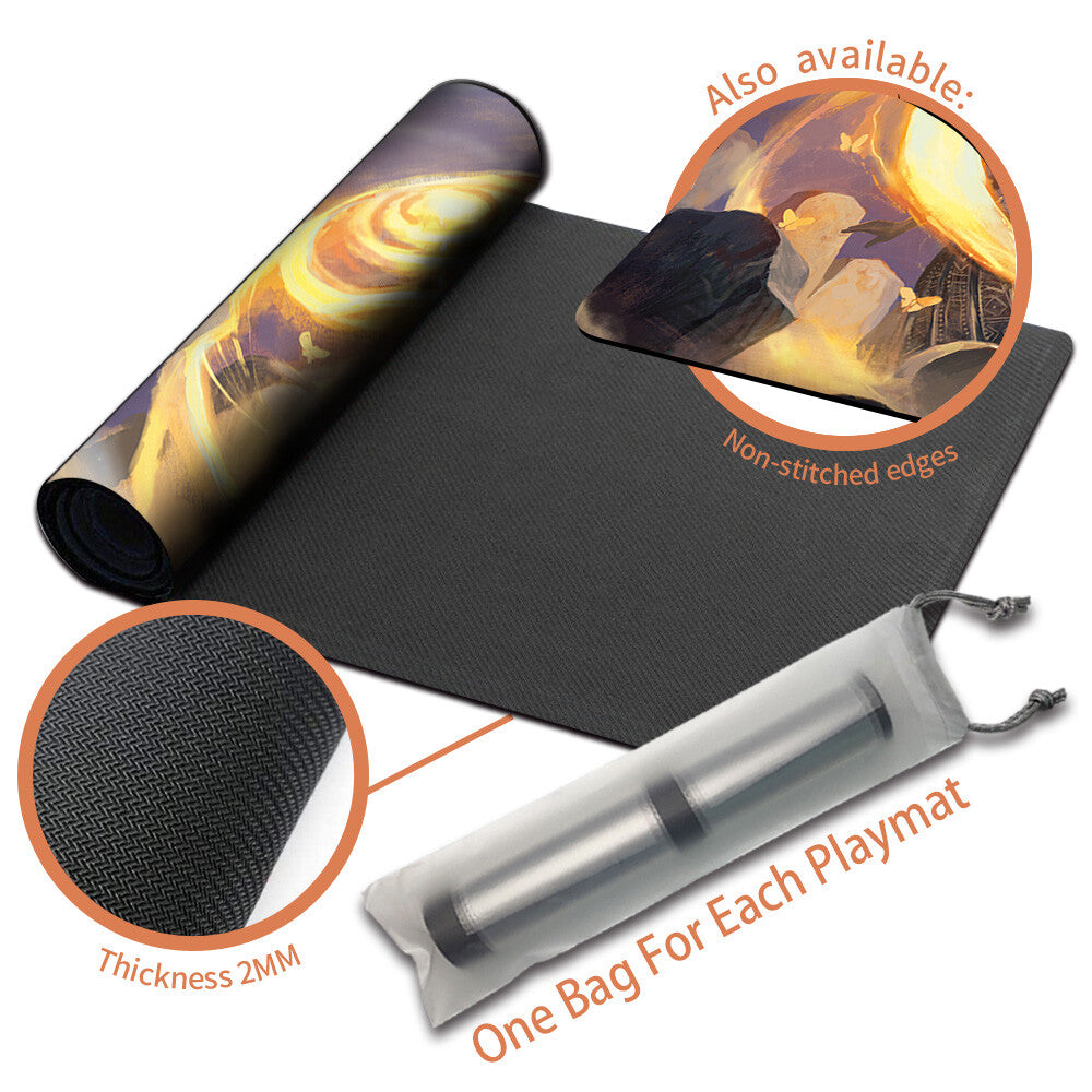 REDRESS FATE - Magic The Gathering MTG Playmat TCG CCG MTG Playmat Stitched Edge