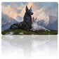 RIN AND SERI, INSEPARABLE- Board Game MTG Playmat Games Mousepad Play Mat of TCG Stitched Edge