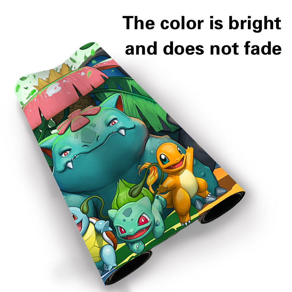 638877 - Board Game Mega Pokemon Playmat Stitched Edge Games Mousepad Play Mat of TCG