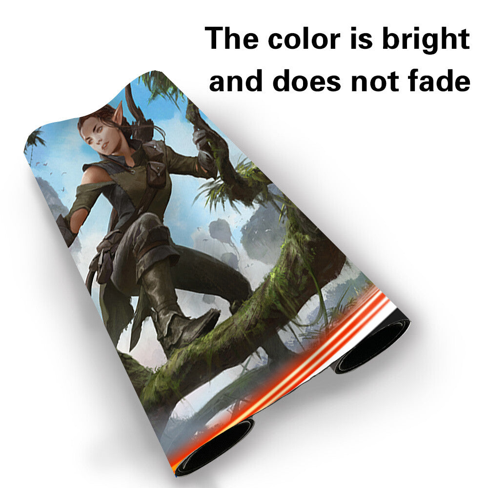 Nissa Vastwood Seer - Board Game MTG Playmat Games Mousepad Play Mat of TCG Stitched Edge