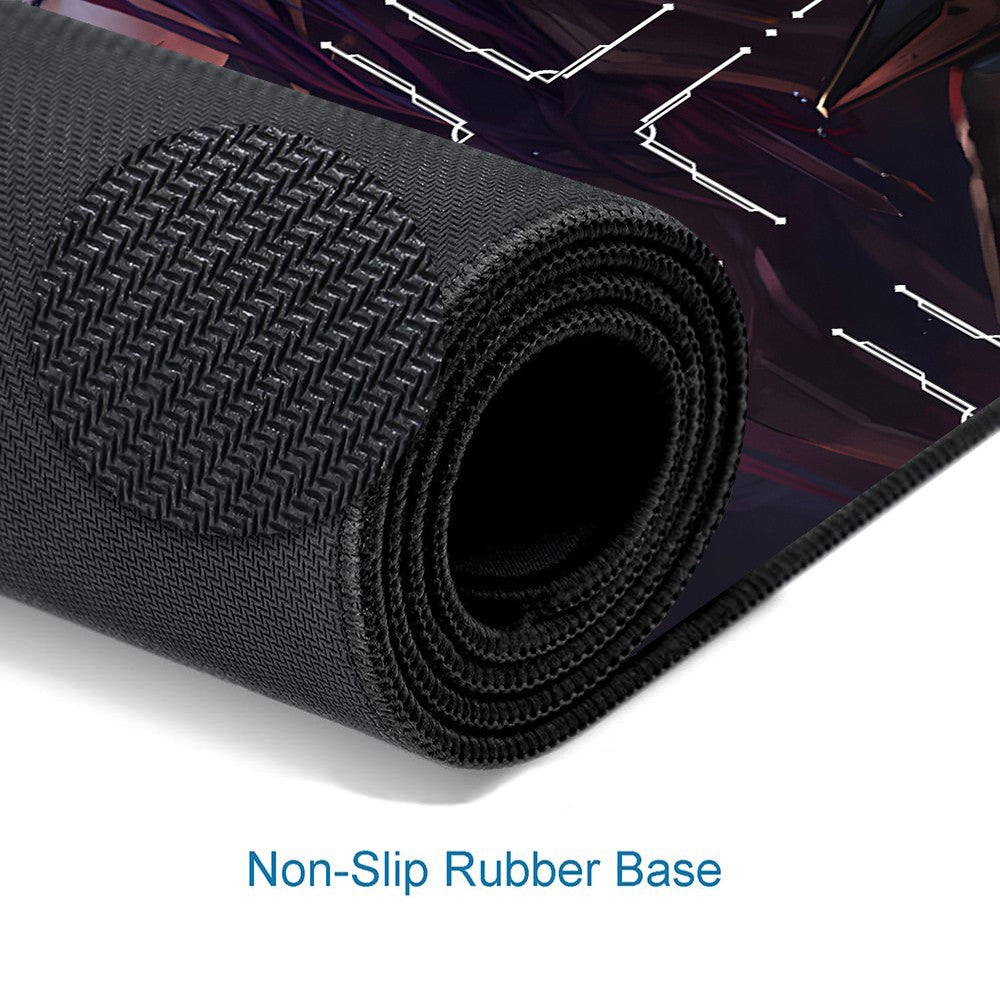 Leona - League Of Legends Riftbound Playmat 24x14 in + Free Storage Bag