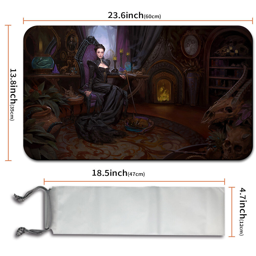 Professor Onyx - Magic The Gathering MTG Playmat TCG CCG MTG Playmat Stitched Edge