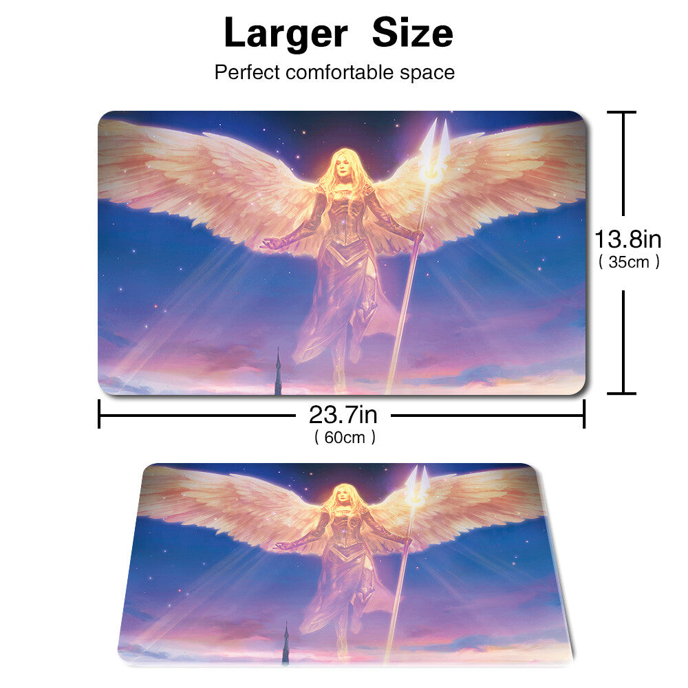 AVACYN, ANGEL OF HOPE - Board Game MTG Playmat Games Mousepad Play Mat of TCG Stitched Edge