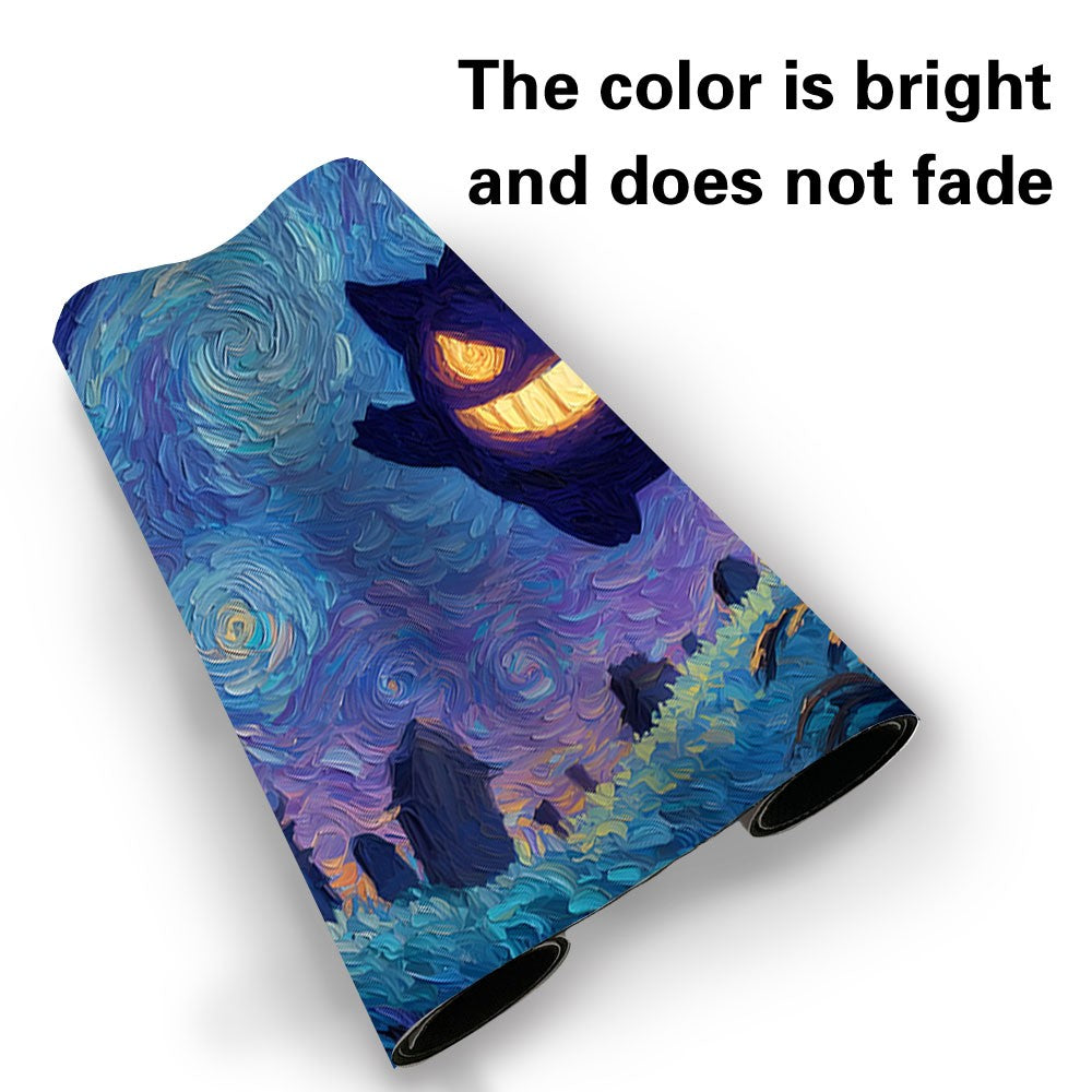 238207 - Board Game Pokemon Gengar Playmat Stitched Edge Games Mousepad Play Mat of TCG