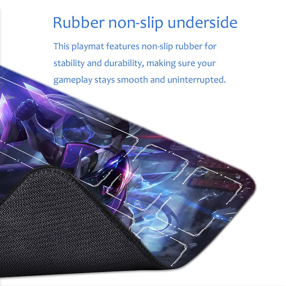 Vayne - League Of Legends Riftbound Playmat 24x14 in + Free Storage Bag