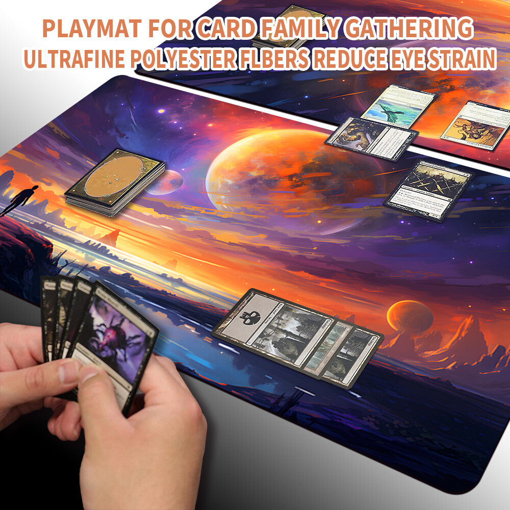 DKT (100) - Magic The Gathering MTG Playmat TCG CCG MTG Playmat Stitched Edge