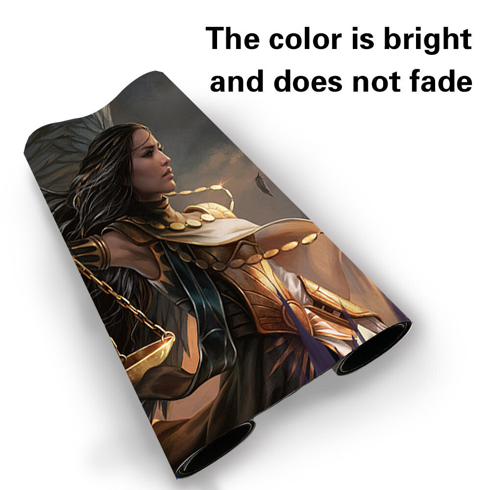 Seraph Of The Scales - Board Game MTG Playmat Games Mousepad Play Mat of TCG Stitched Edge