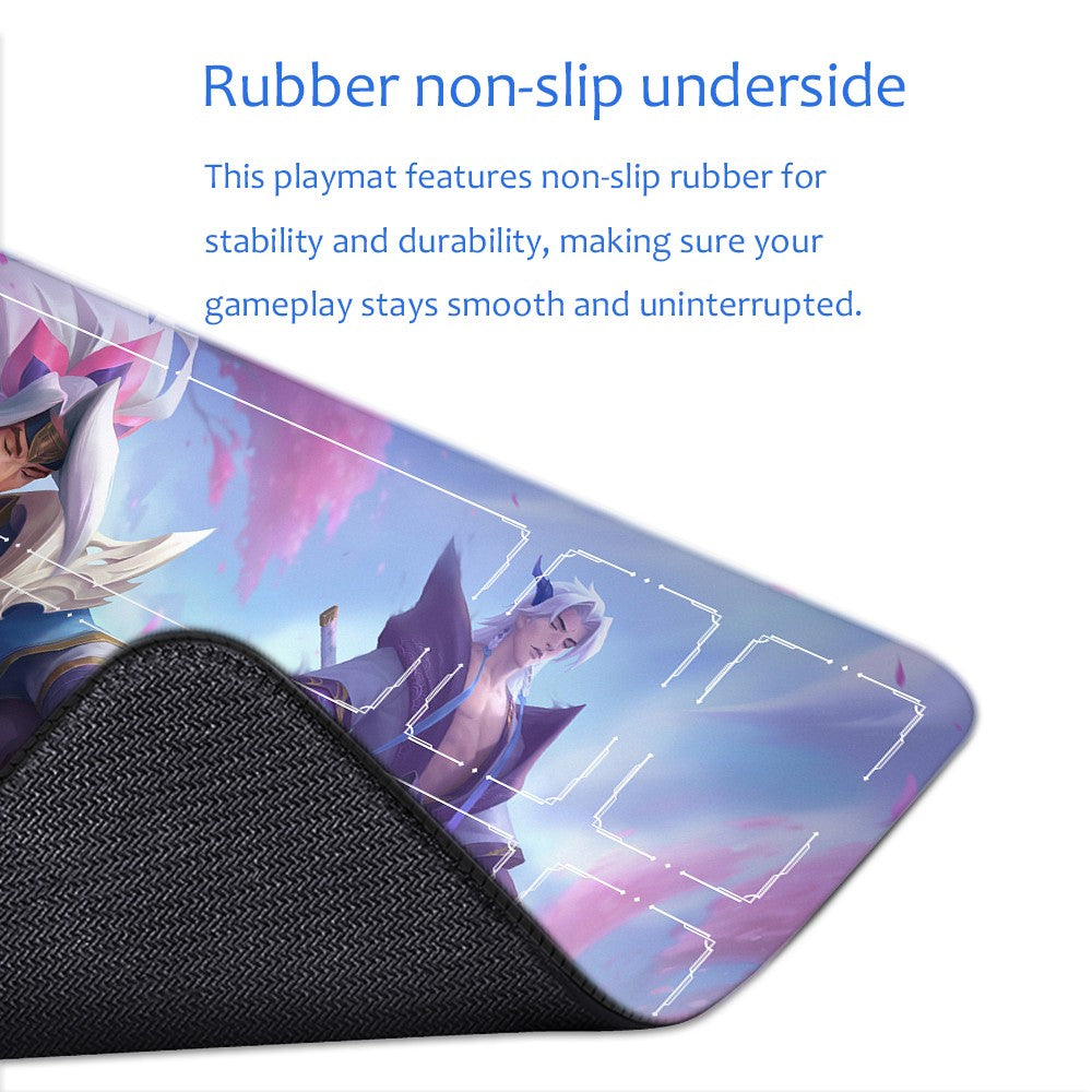 Sett - League Of Legends Riftbound Playmat 24x14 in + Free Storage Bag