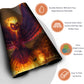 Wiederentflammender Phoenix -Magic The Gathering MTG Playmat TCG CCG MTG Playmat Stitched Edge