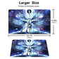3930171 - Board Game YuGiOh Playmat Stitched Edge Deep-Eyes White Dragon Playmat Stitched Edge of TCG