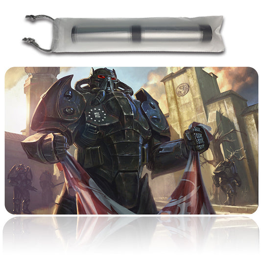 Power Armor - Magic The Gathering MTG Playmat TCG CCG MTG Playmat Stitched Edge