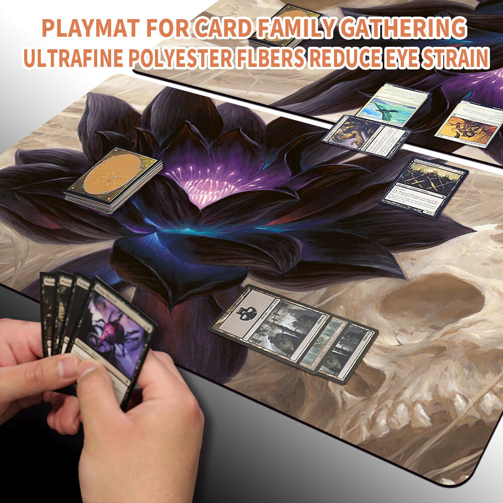 Black-Lotus - Board Game MTG Playmat Mousepad Playmat of TCG CCG Size 60X35CM Stitched Edge
