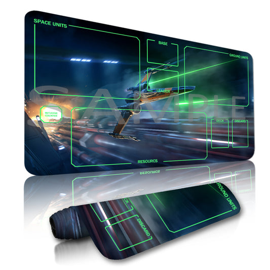 Star Wars Unlimited Playmat Stitched Edge Free Storage Bag Size 24X14IN Protective Mat star16