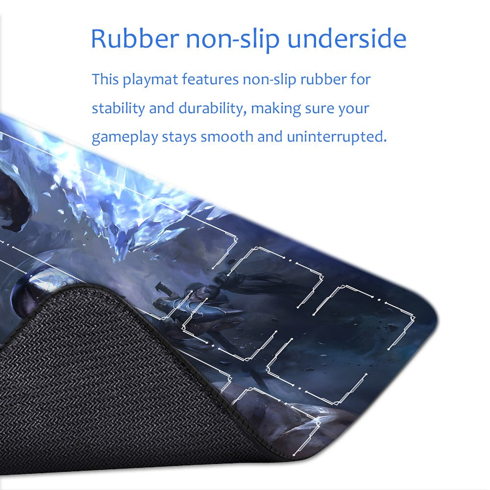 Fiora - League Of Legends Riftbound Playmat 24x14 in + Free Storage Bag