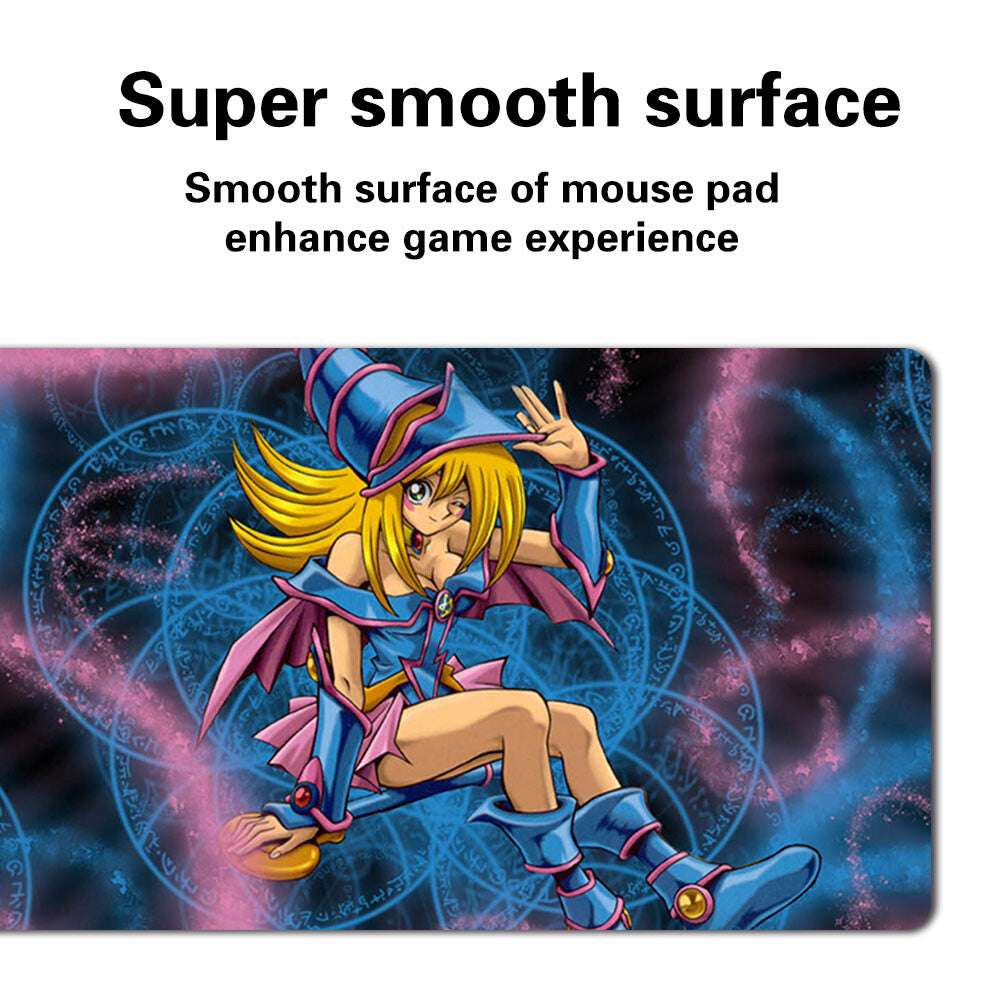 The Dark Magician Girl - Board Game Yu-Gi-Oh! Playmat Stitched Edge Games Play Mat of TCG