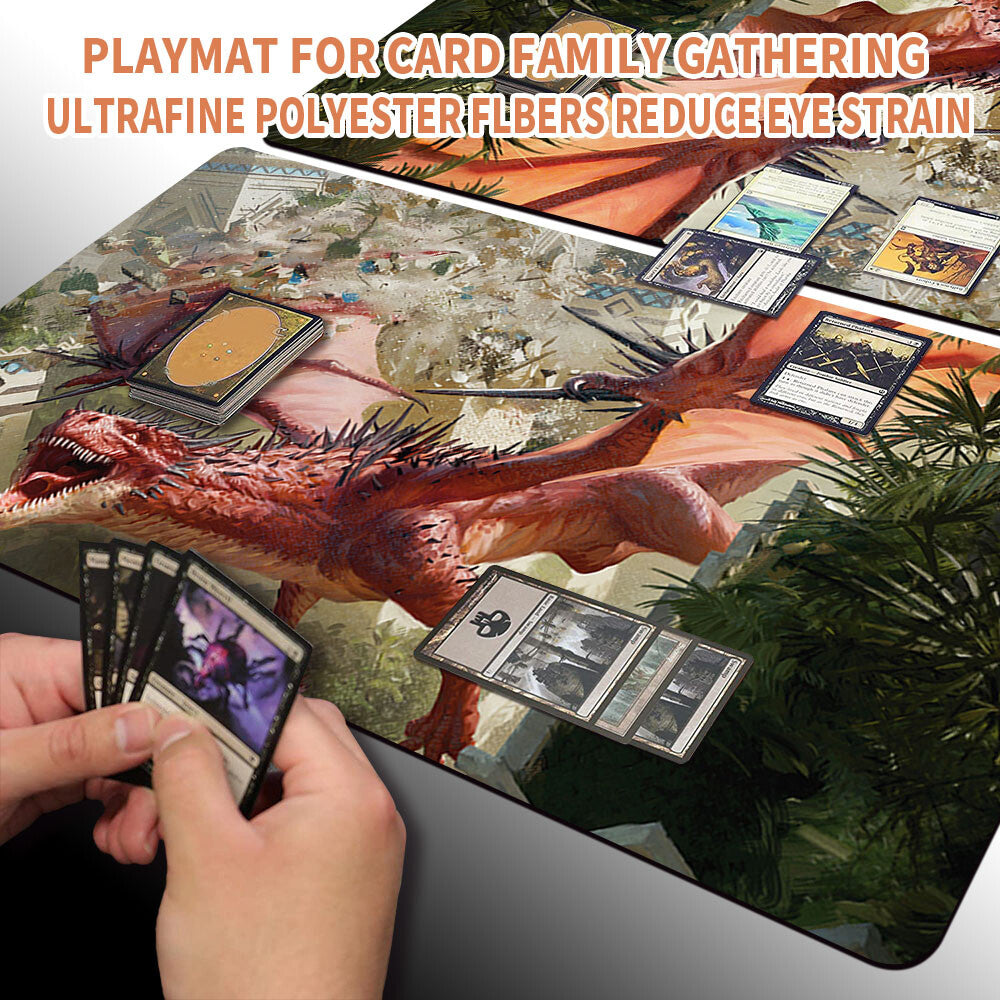 PARAPET THRASHER - Magic The Gathering MTG Playmat TCG CCG MTG Playmat Stitched Edge