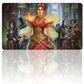 CHANDRA, DRESSED TO KILL - Board Game MTG Playmat Games Play Mat of TCG CCG Stitched Edge