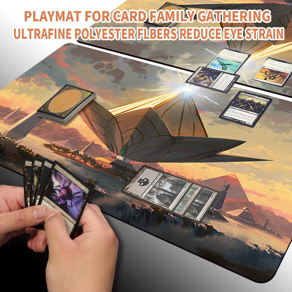 MONUMENT TO ENDURANCE - Magic The Gathering MTG Playmat TCG CCG MTG Playmat Stitched Edge