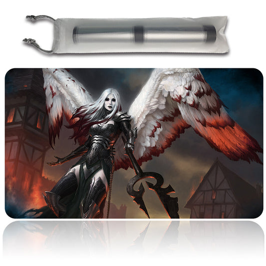 Avacyn the Purifier - Magic The Gathering MTG Playmat TCG CCG MTG Playmat Stitched Edge