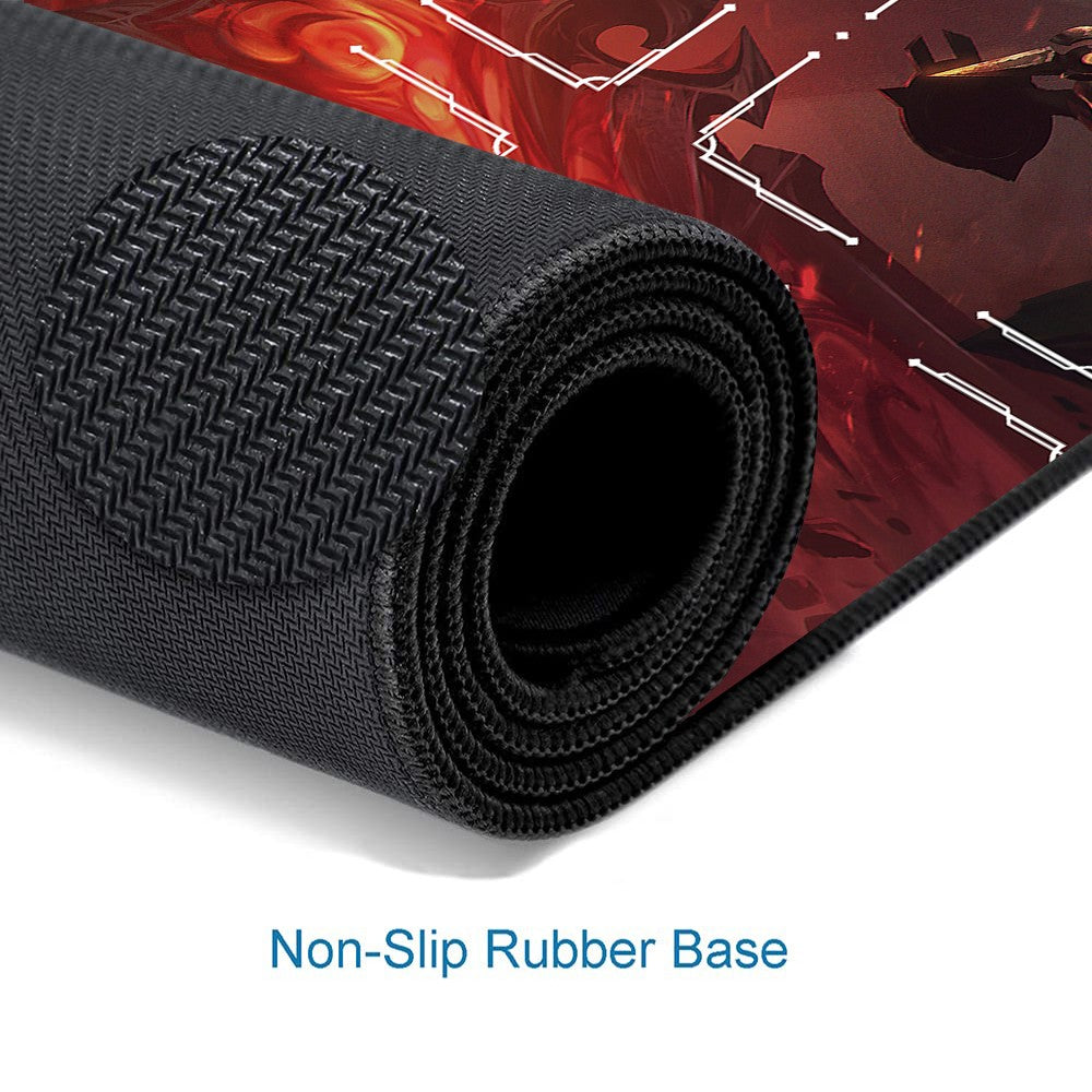 Asmund - League Of Legends Riftbound Playmat 24x14 in + Free Storage Bag
