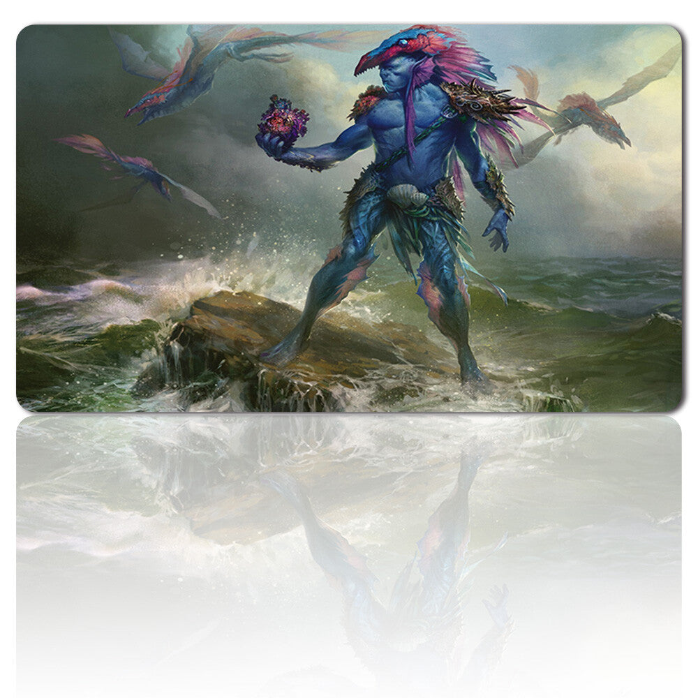 Talrand Sky Summoner - Board Game MTG Playmat Games Mousepad Play Mat of TCG Stitched Edge
