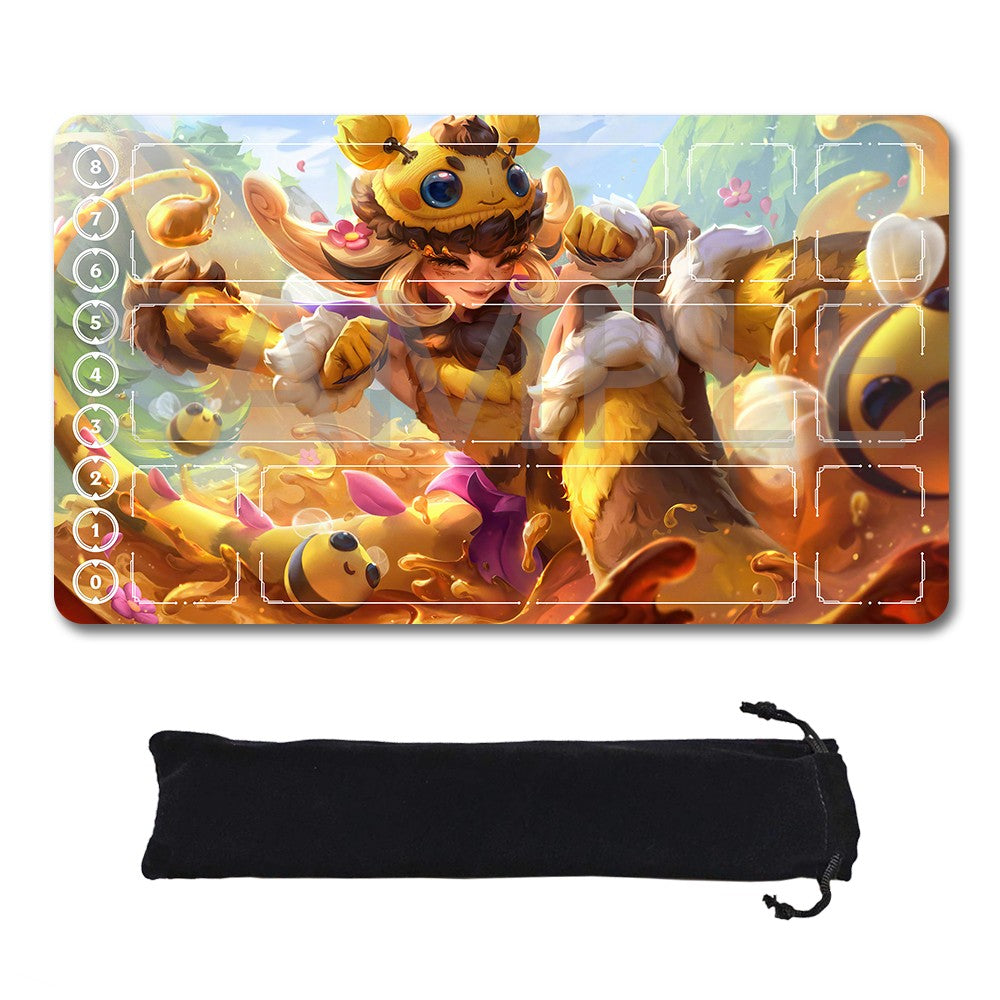 Beeko - League Of Legends Riftbound Playmat 24x14 in + Free Storage Bag