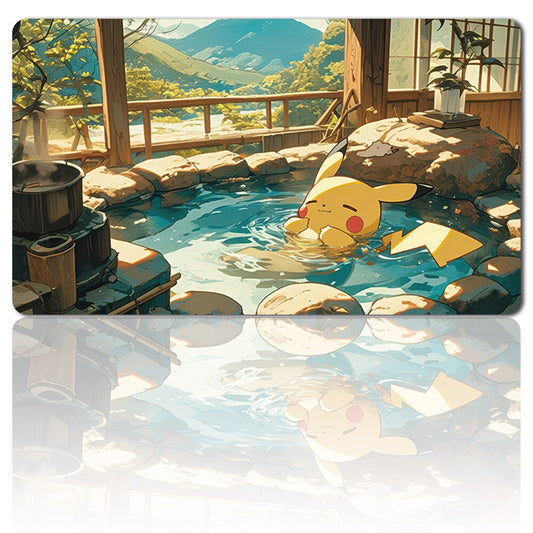 1377211 - Board Game Pokemon Pikachu Playmat Stitched Edge Games Mousepad Play Mat of TCG