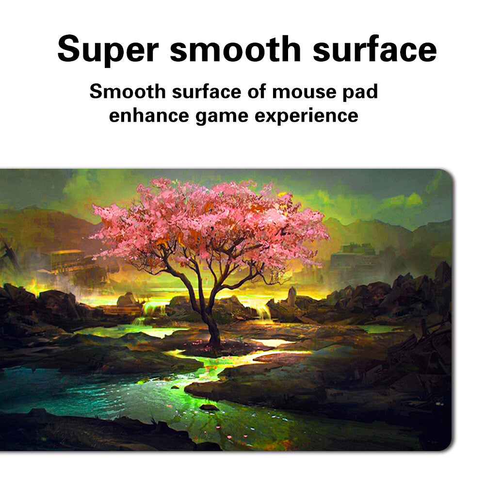 Pink-Tree - Board Game MTG Playmat Games Mousepad Play Mat of TCG Stitched Edge