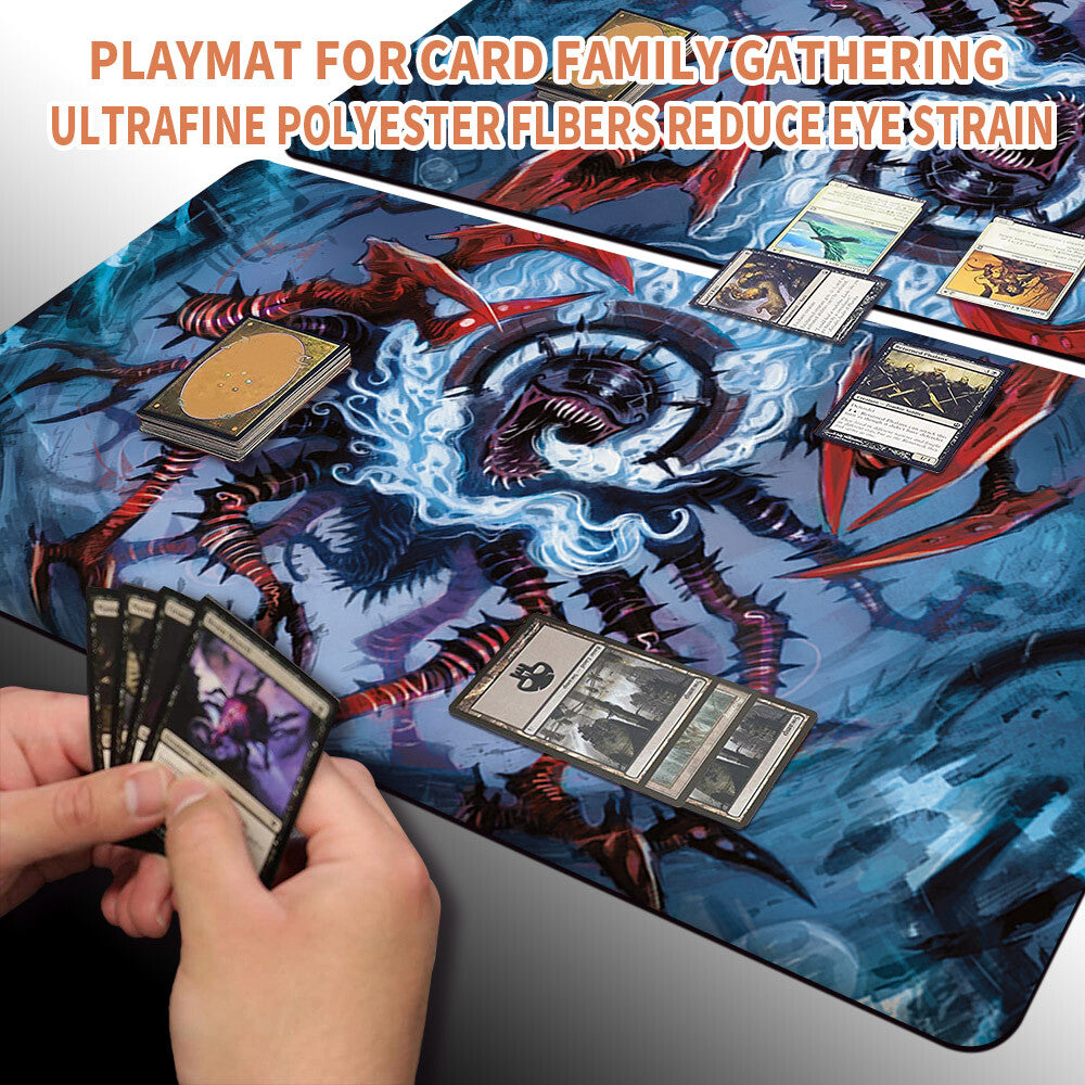 THE MINDSKINNER -Magic The Gathering MTG Playmat TCG CCG MTG Playmat Stitched Edge