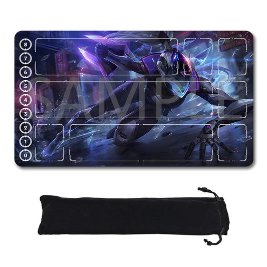 Vayne - League Of Legends Riftbound Playmat 24x14 in + Free Storage Bag