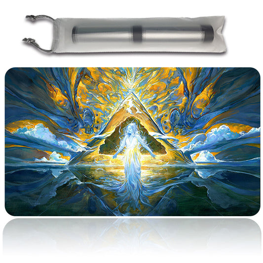 Song of Creation - Magic The Gathering MTG Playmat TCG CCG MTG Playmat Stitched Edge