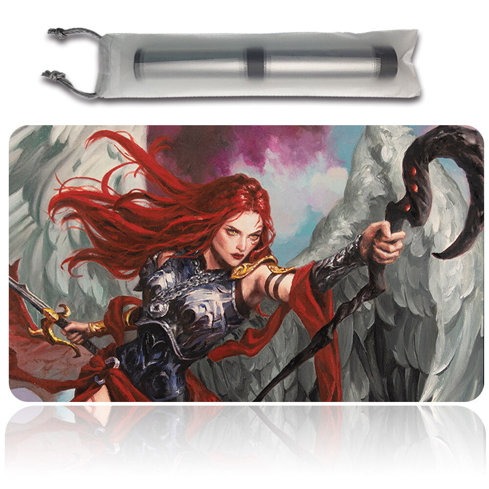 KAALIA OF THE VAST - Magic The Gathering MTG Playmat TCG CCG MTG Playmat Stitched Edge