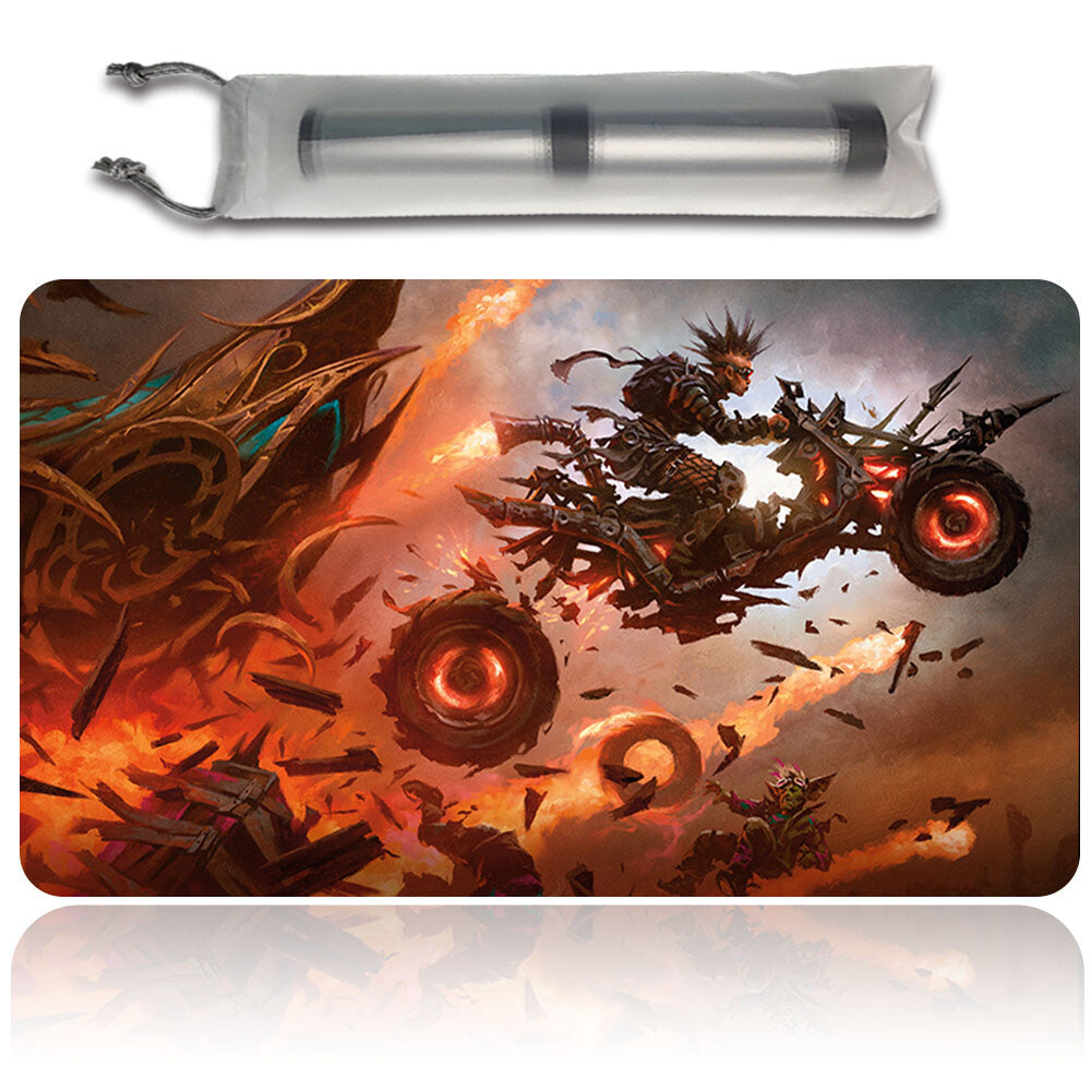 GASTAL BLOCKBUSTER - Magic The Gathering MTG Playmat TCG CCG MTG Playmat Stitched Edge