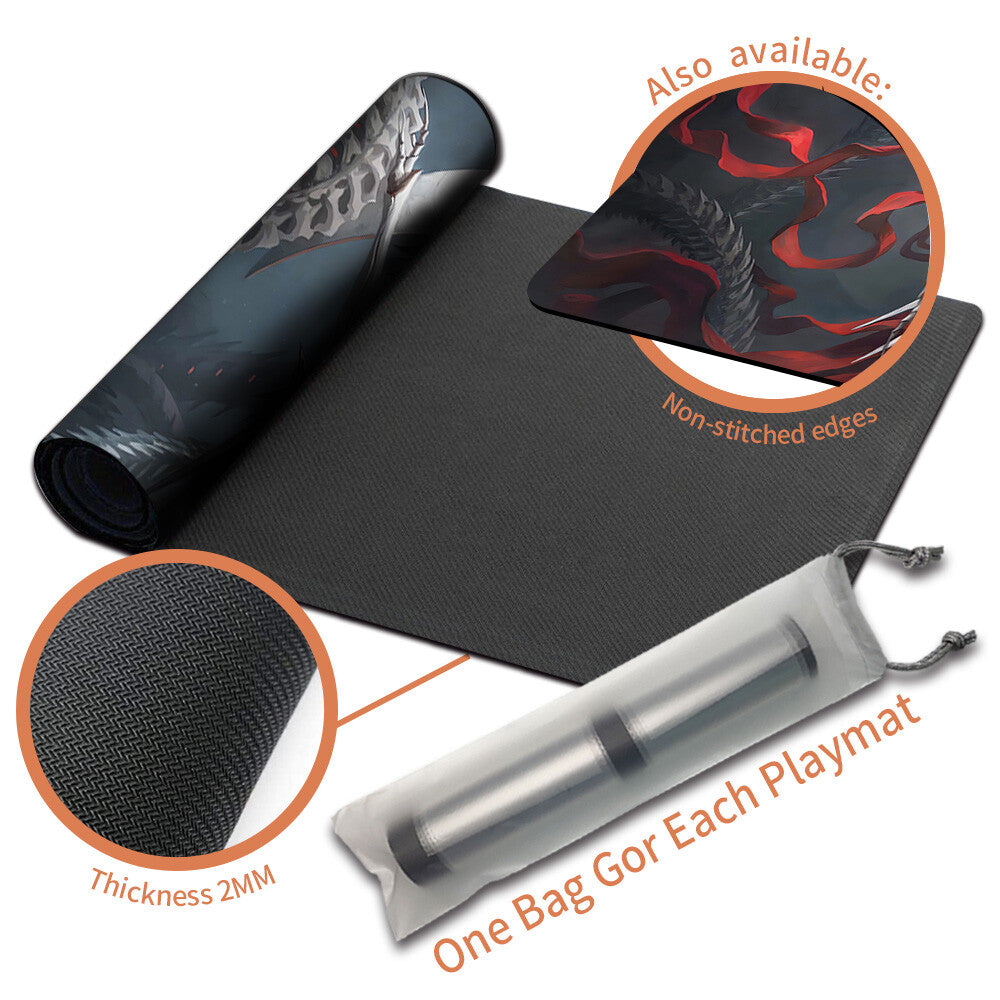 Elesh Norn - Magic The Gathering MTG Playmat TCG CCG MTG Playmat Stitched Edge