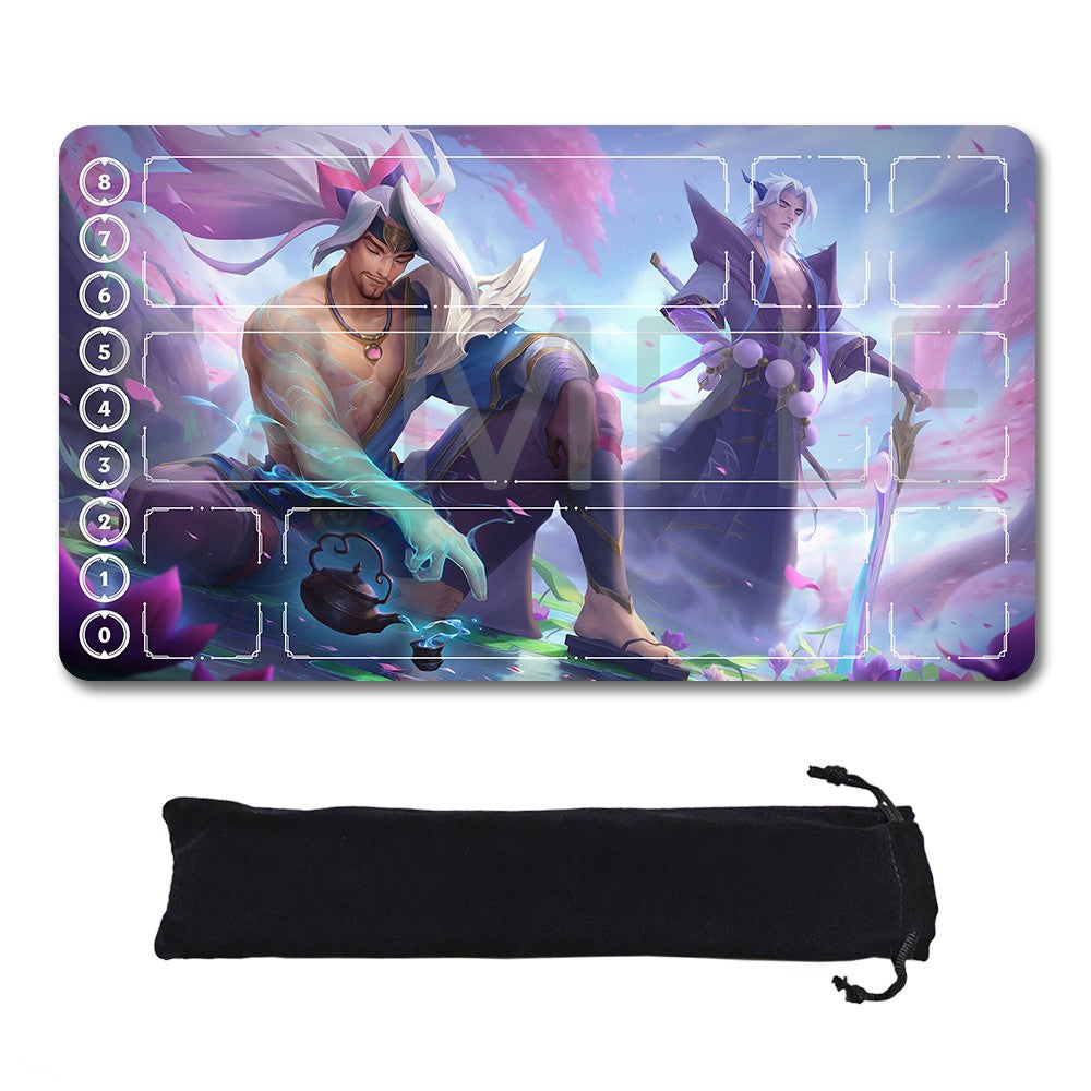 Sett - League Of Legends Riftbound Playmat 24x14 in + Free Storage Bag