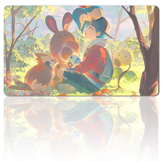 1250516 - Board Game Pokemon Playmat Stitched Edge Games Mousepad Play Mat of TCG