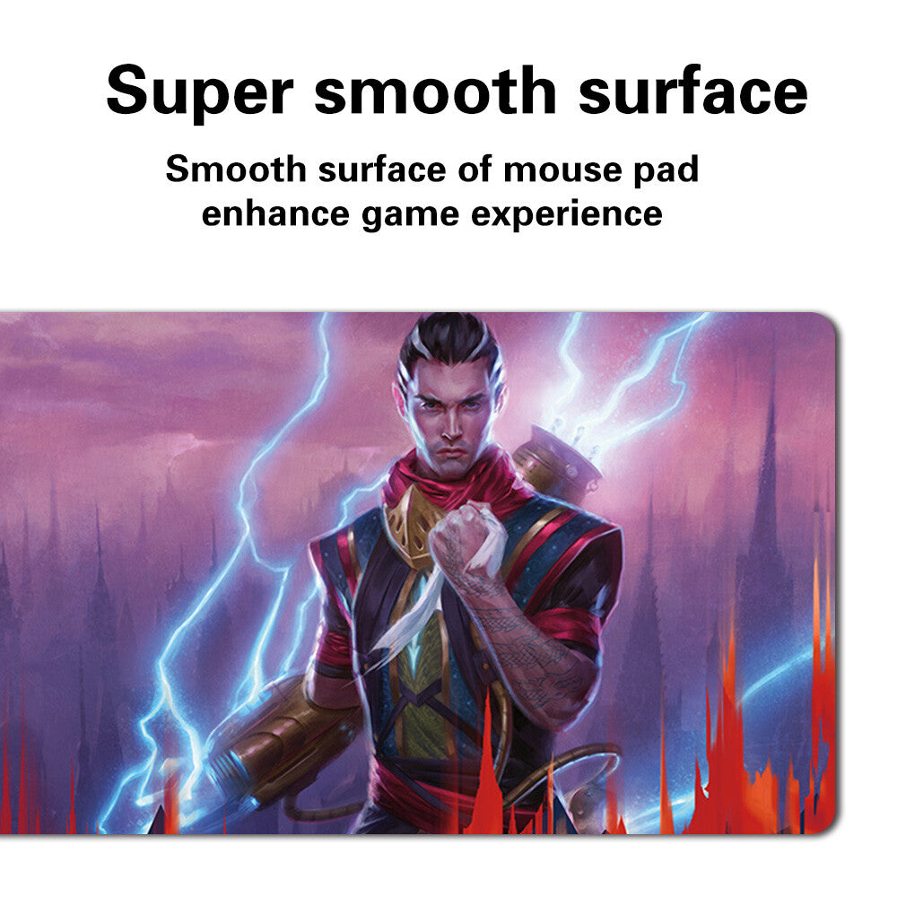 Ral, Izzet Viceroy - Board Game MTG Playmat Games Mousepad Play Mat of TCG Stitched Edge