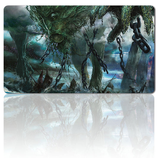 URO, TITAN OF NATURE'S WRATH - Board Game MTG Playmat Mousepad Play Mat of TCG Stitched Edge