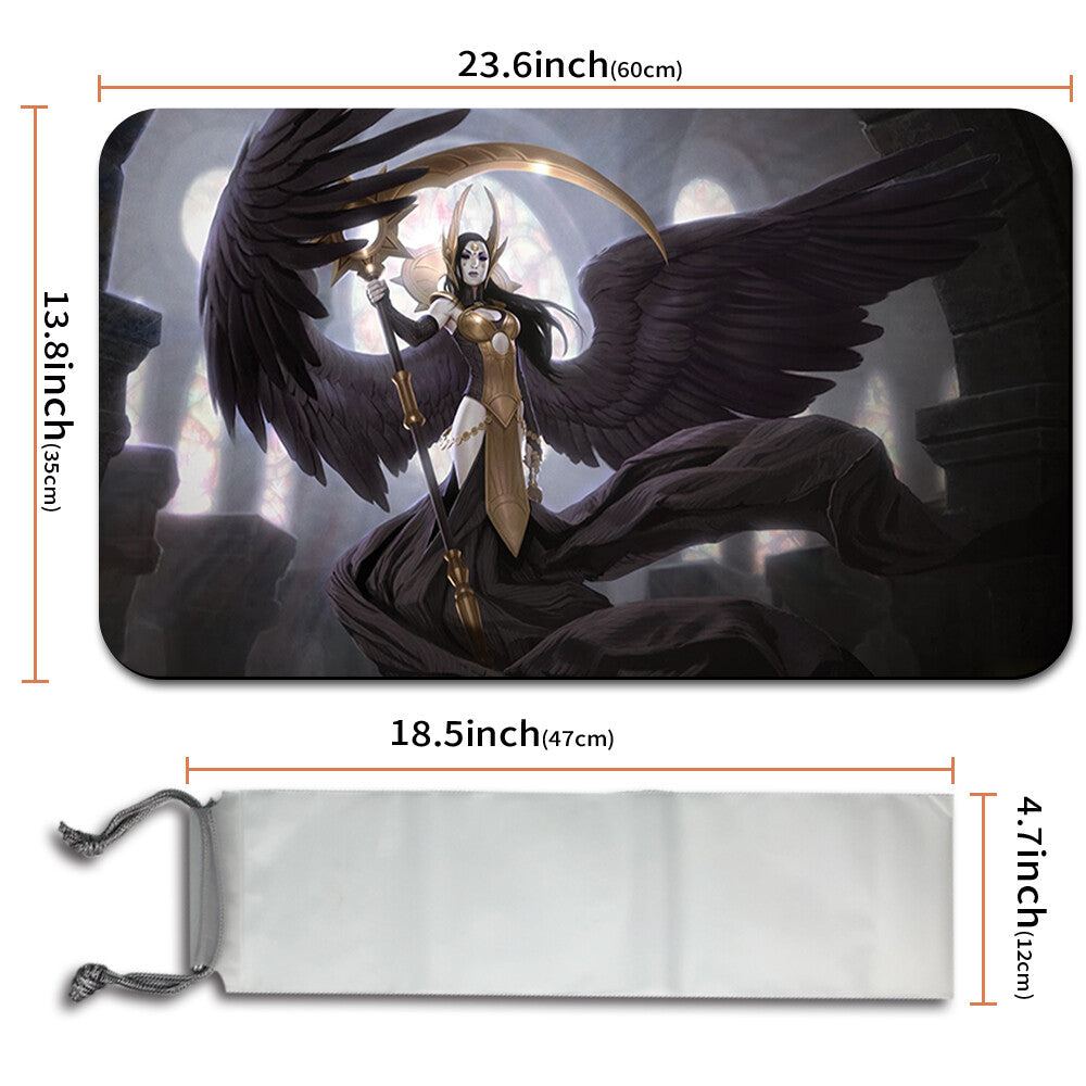 Deathpact Angel - Board Game MTG Playmat Magic The Gathering Playmat 60X35CM Stitched Edge